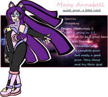 Mini Bio: Macy~