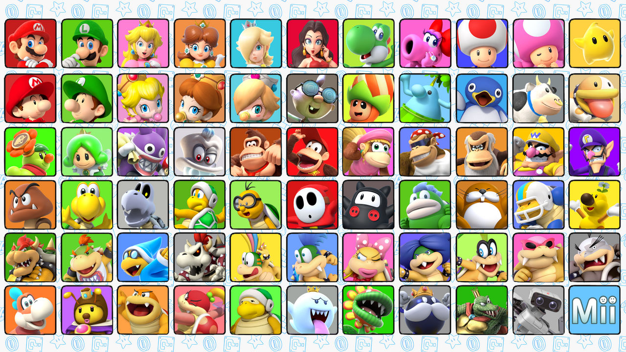 My Mario Kart World Roster by JimbotheLad13 on DeviantArt