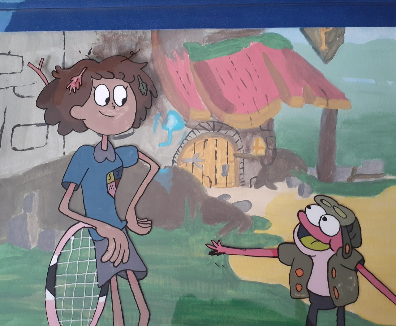 Anne and Sprig: Amphibia animation cel by flufygoatproductions on ...
