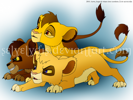 Kovu, Kopa and Vitani