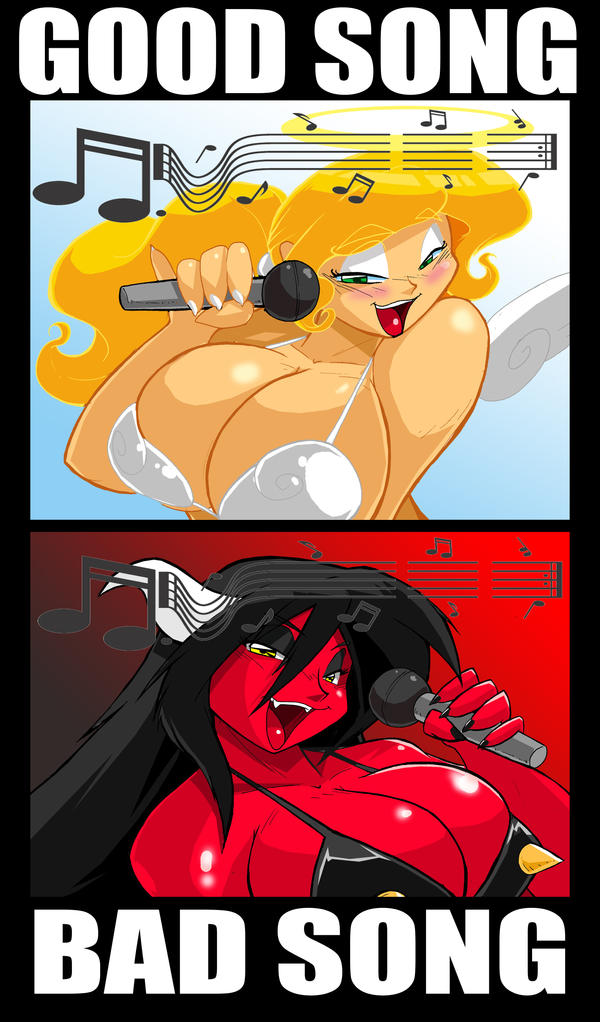 ANGELS AND DEVILS of KARAOKE by ShoNuff44