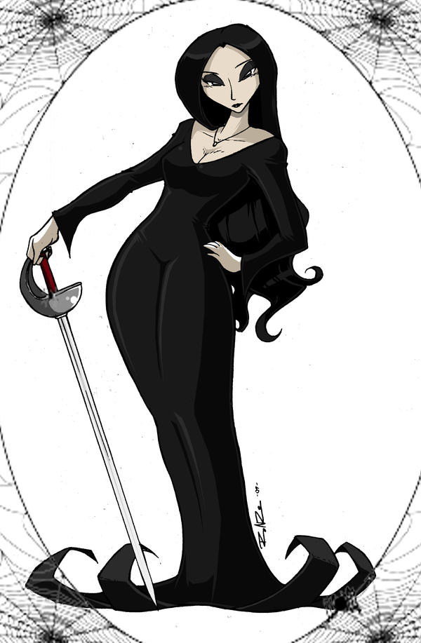 Morticia Addams by ShoNuff44
