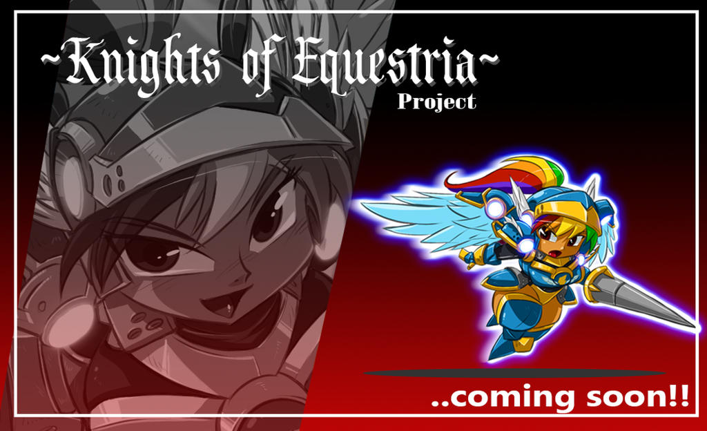 Mlp KNIGHTS OF EQUESTRIA Rainbow Dash teaser by ShoNuff44 on DeviantArt