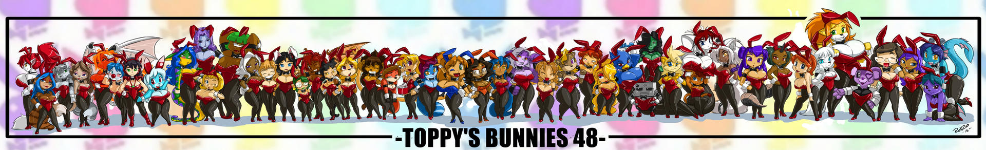 Toppy's Bunnies line up 48 FIN