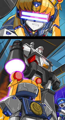 Sailor Moon meets Megatron.