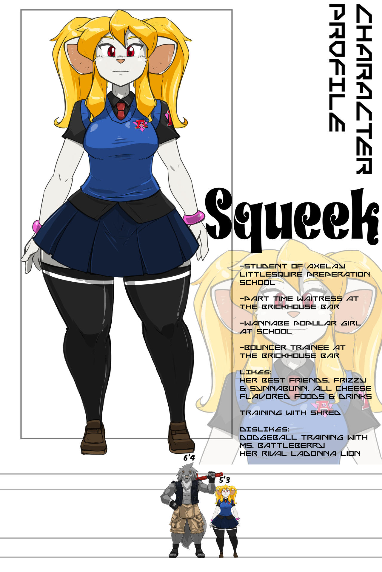 SQUEEK AND SHRED CHARACTER PROFILE Squeek by ShoNuff44 on DeviantArt