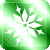 Free Avatar: Green Snowflake