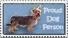 Stamp: Proud Dog Person by FantasyStockAvatars