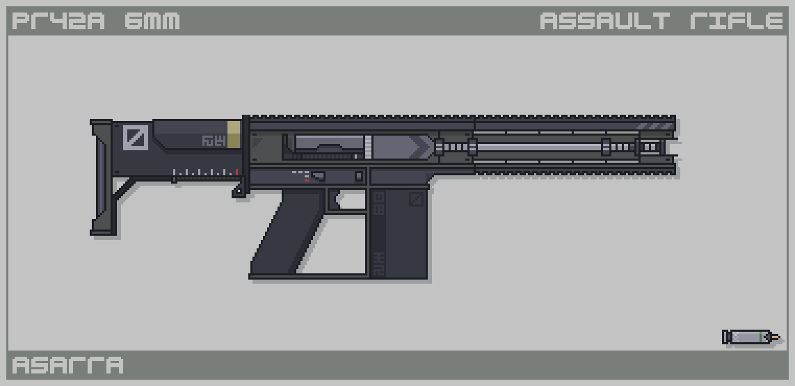 Deviantart Assault Rifle Asarra PR42A 6mm Assault Rifle by AsarraDraws on DeviantArt