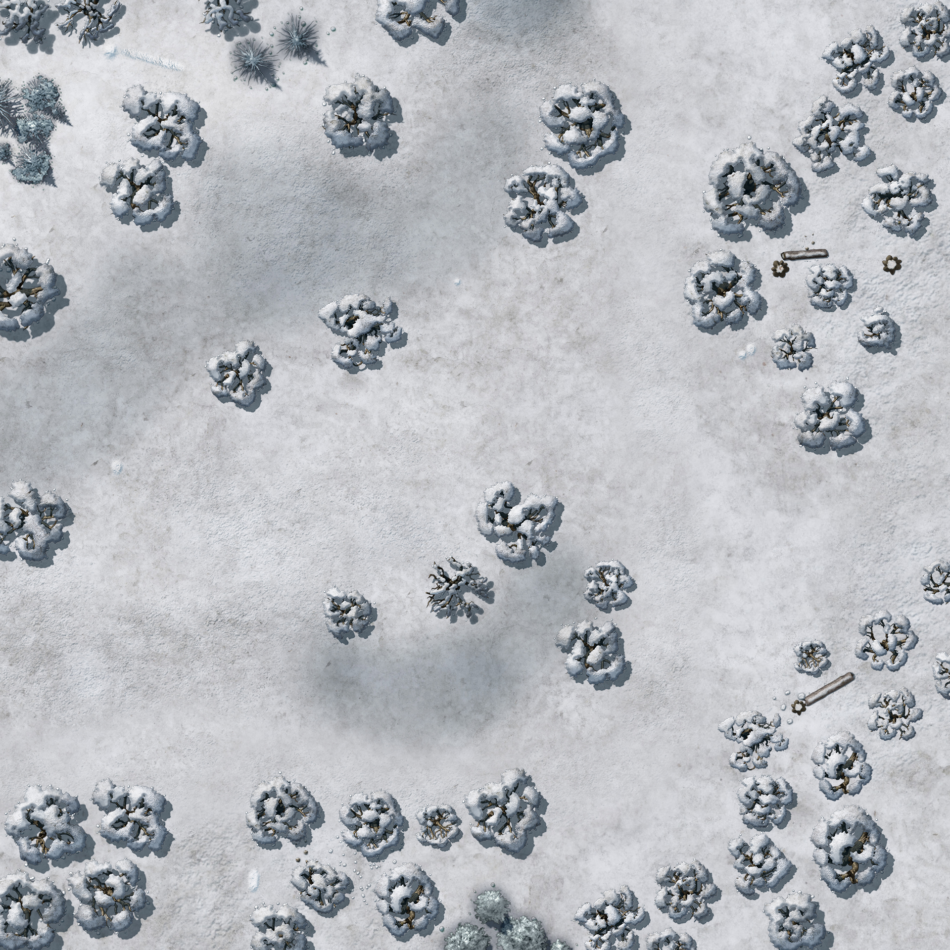 pix Snow Forest Map Dnd winter forest clearing by mysinispride