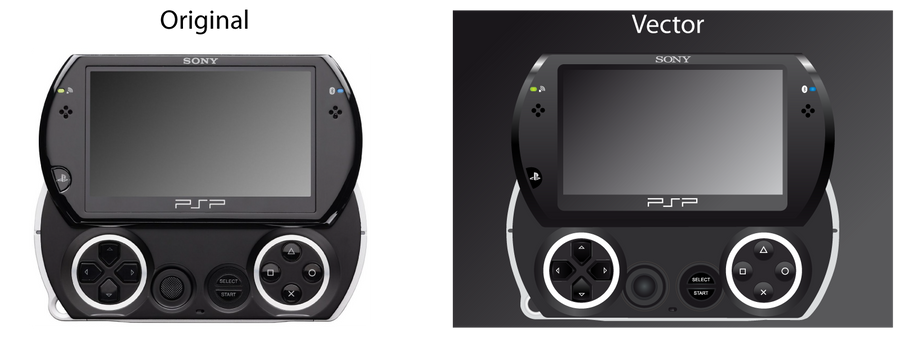 PlayStationPortable Vector Rebuilt by Niemder on DeviantArt