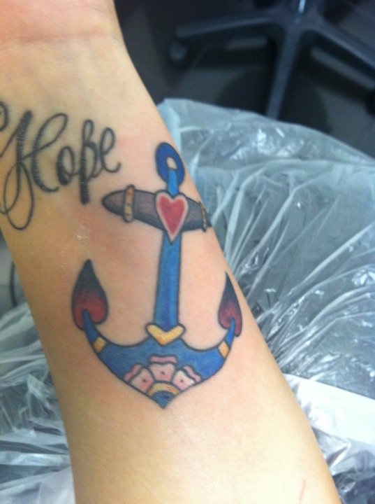 anchor tattoo