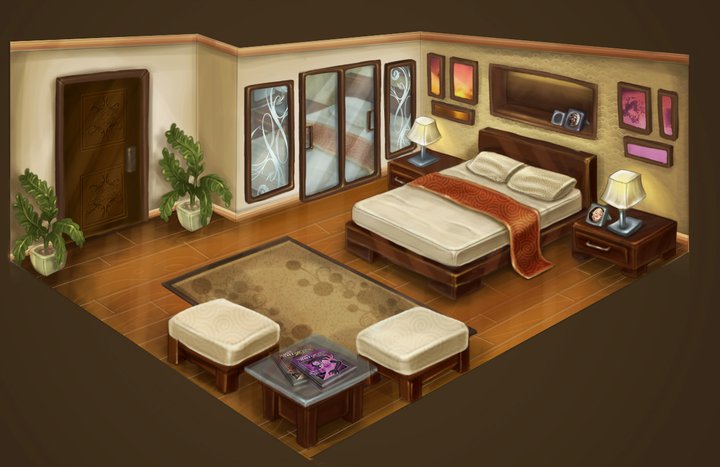 bedroom interior