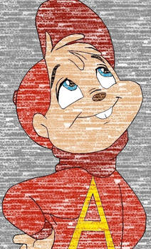 Alvin Seville Crayon Colored