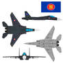 ASEAN F-88 Raven Multirole Fighter Jet