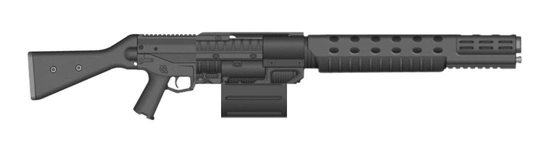 Koneko 45mm Autocannon (Assault rifle version) by Funtime88 on DeviantArt