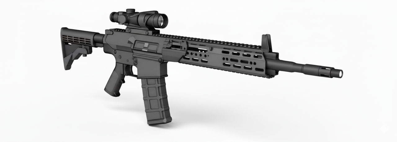 K7 Future Standard Assault Rifle in 3D model by Funtime88 on DeviantArt
