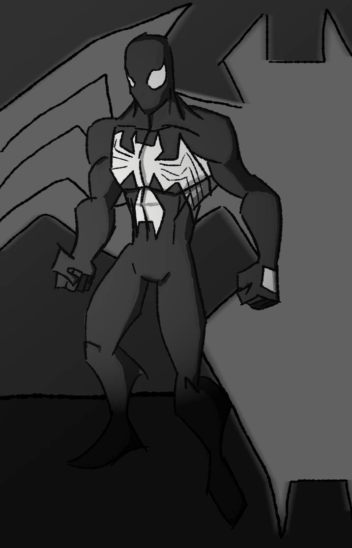 Black Suit Spiderman by iPseudonym on DeviantArt