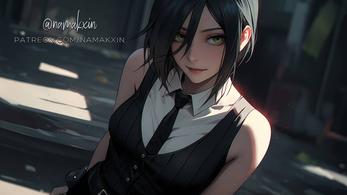 (P01E8) Reze by namakxin on DeviantArt