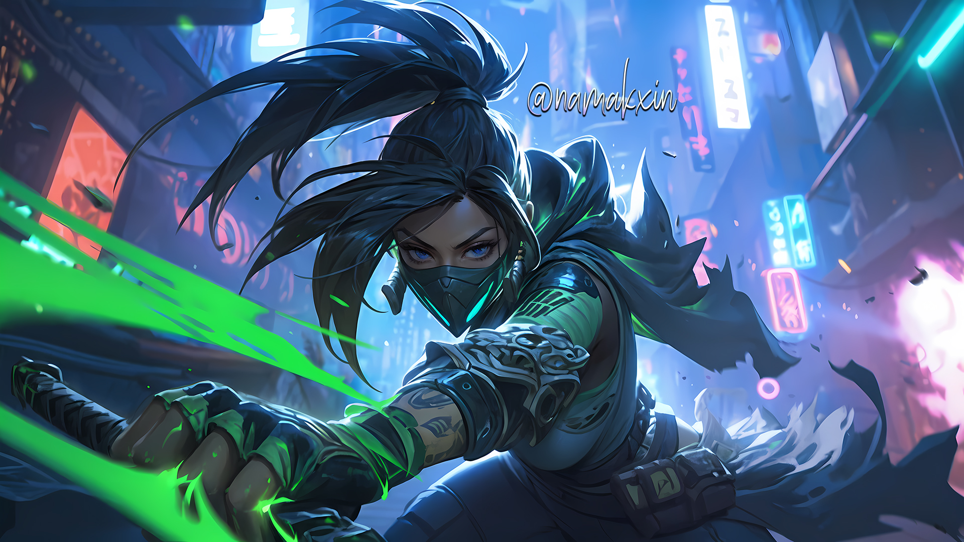 Akali Wallpaper 1920x1080