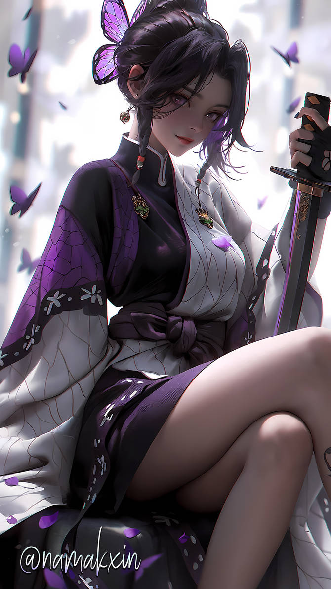 (M02E6) Shinobu Kocho by namakxin on DeviantArt