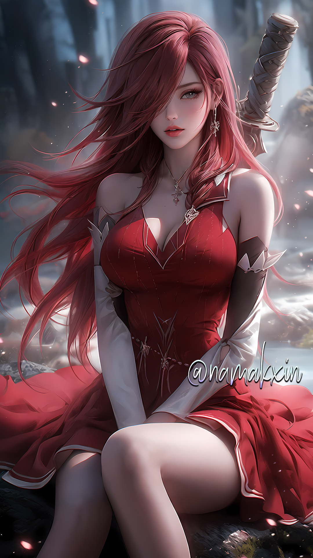 (M03D2) Erza Scarlet by namakxin on DeviantArt