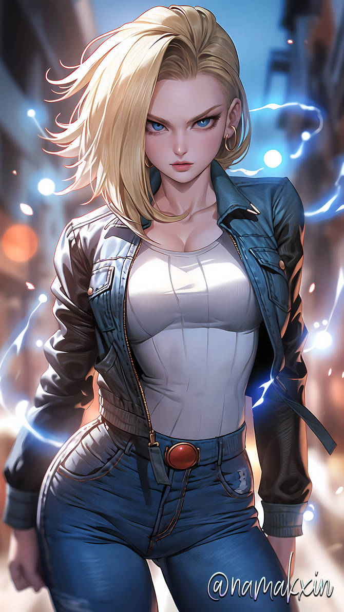 Android 18 Money (M04B2) Android 18 by namakxin on DeviantArt