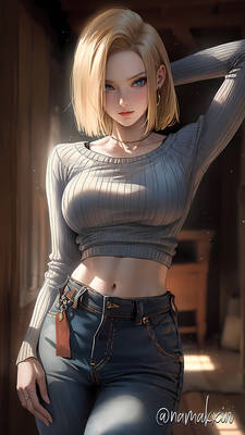 (M04B3) Krillin's wife Android 18