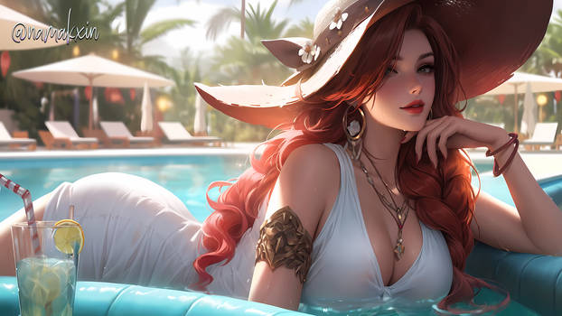 (P04H4) Pool Party Miss Fortune
