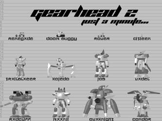 Size comparison scene for GearHead RPG