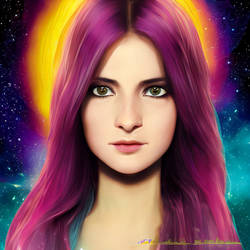 DreamUp Creation 5 - Dawn hair girl