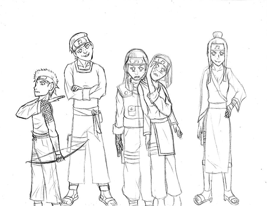 New Oto's Hyuuga Clan - sketch