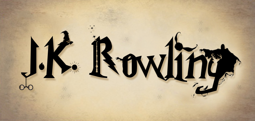 J.K. Rowling Typography