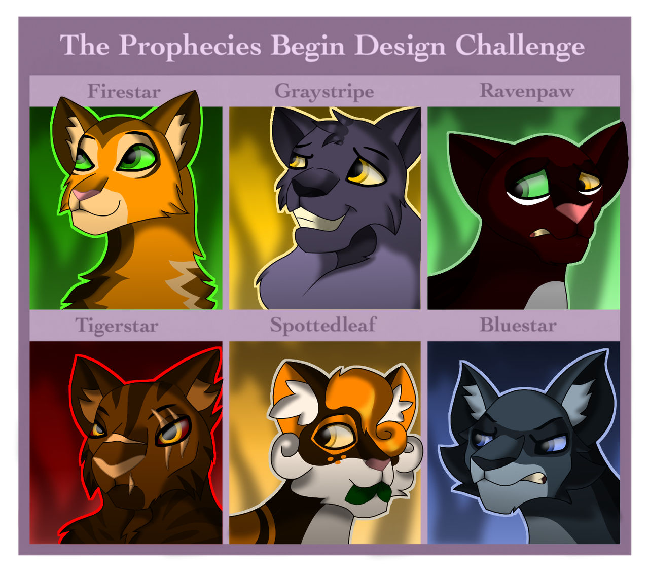 Warriors Cats Design Challenge by AngelDalet on DeviantArt