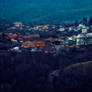 Romanian mountain village