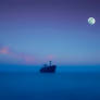 The boat and the moon