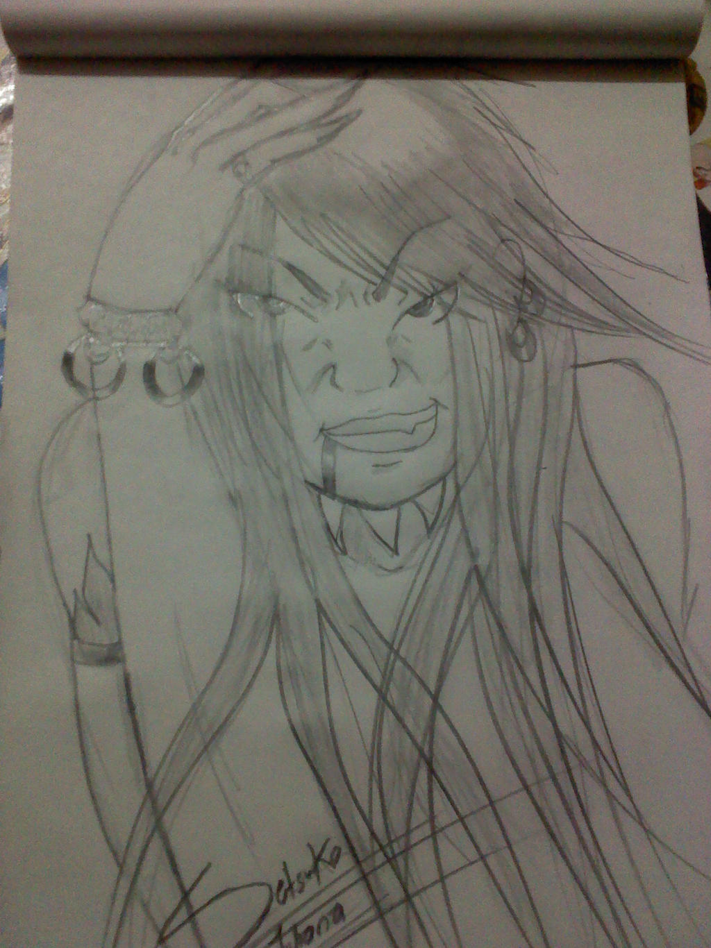 Insane Anime Face Drawing - Utsuwa Wallpaper