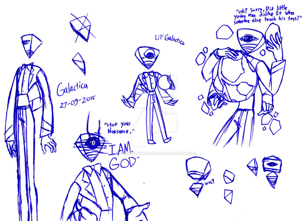 Objectian OC , Galactica by FlameKidAndIronJack on DeviantArt