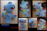 Amigurumi Totodile by JB-Pawstep