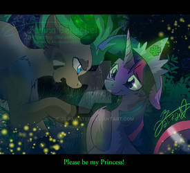 MLP Comic Scene -Please be my Princess by JB-Pawstep