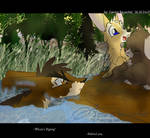 Watership Down -Swimming by JB-Pawstep