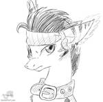 Russel - Headshot Sketch Commissoin by JB-Pawstep