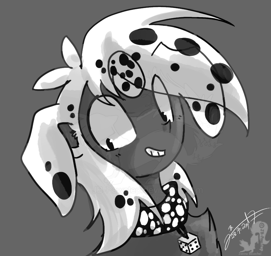 Dalmatian with Collar