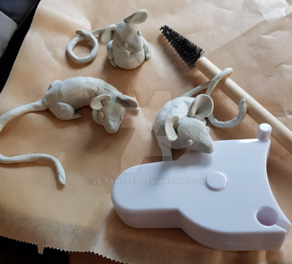 Fimo Mice WIP by JB-Pawstep on DeviantArt