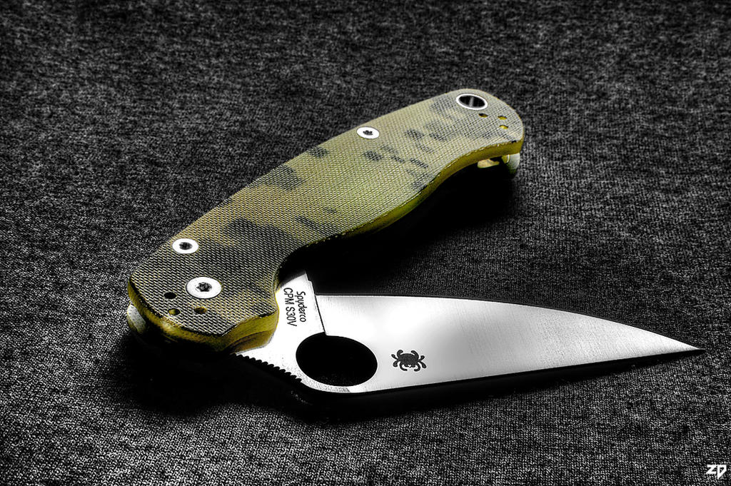Spyderco Paramilitary 2 by ZorinDenu on DeviantArt