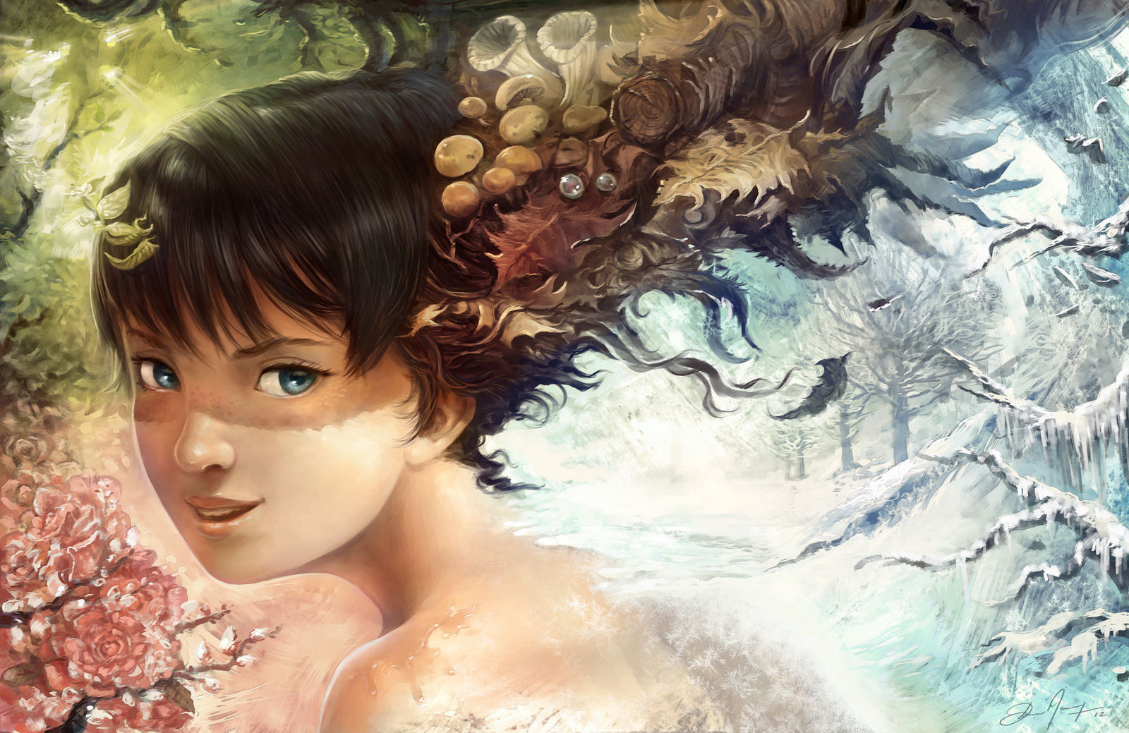 All four seasons by Deevad