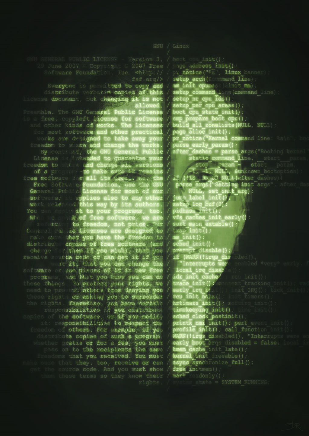 GNU/Linux Portrait