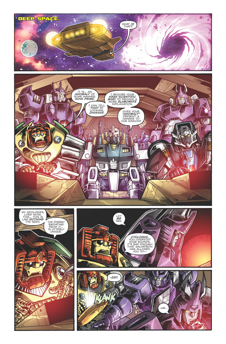 Transformers: Dark Cybertron 01 colors page 1 by curiopraxis
