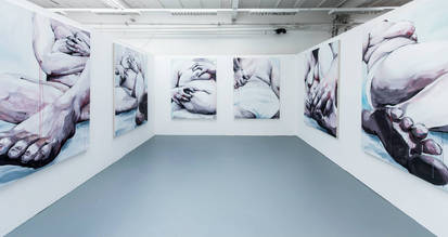 Untitled A - F (Installation view)