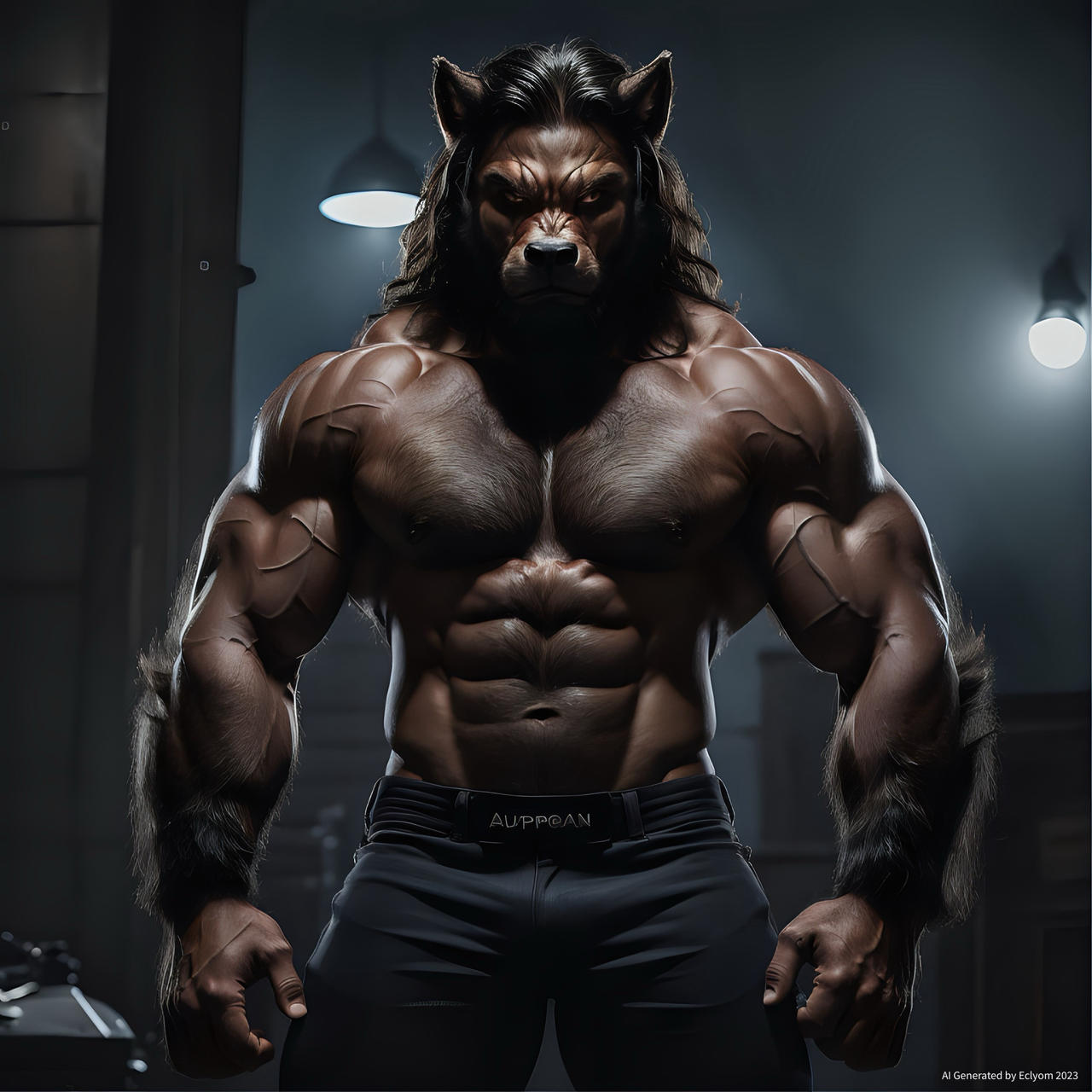 AI Werewolves 005 by Eclyom on DeviantArt